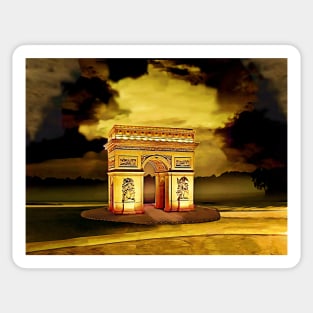 The Arc de Triomphe Sticker